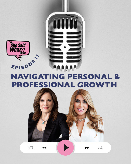 She Said What podcast Episode 12 with Genie Harrison and Lucy Abir